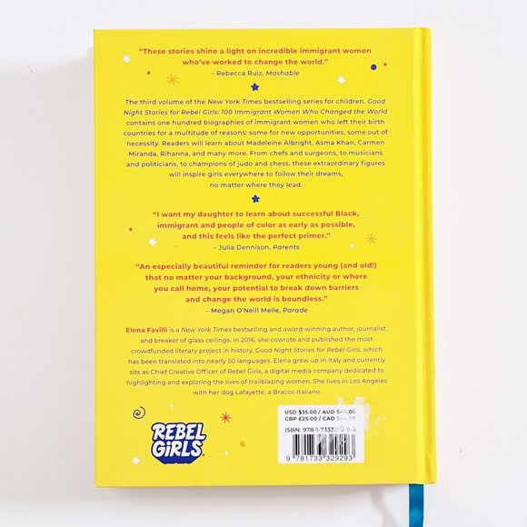 Good Night Stories For Rebel Girls: 100 Extraordinary Women 100 Immigrant Women - Picture 11 of 16